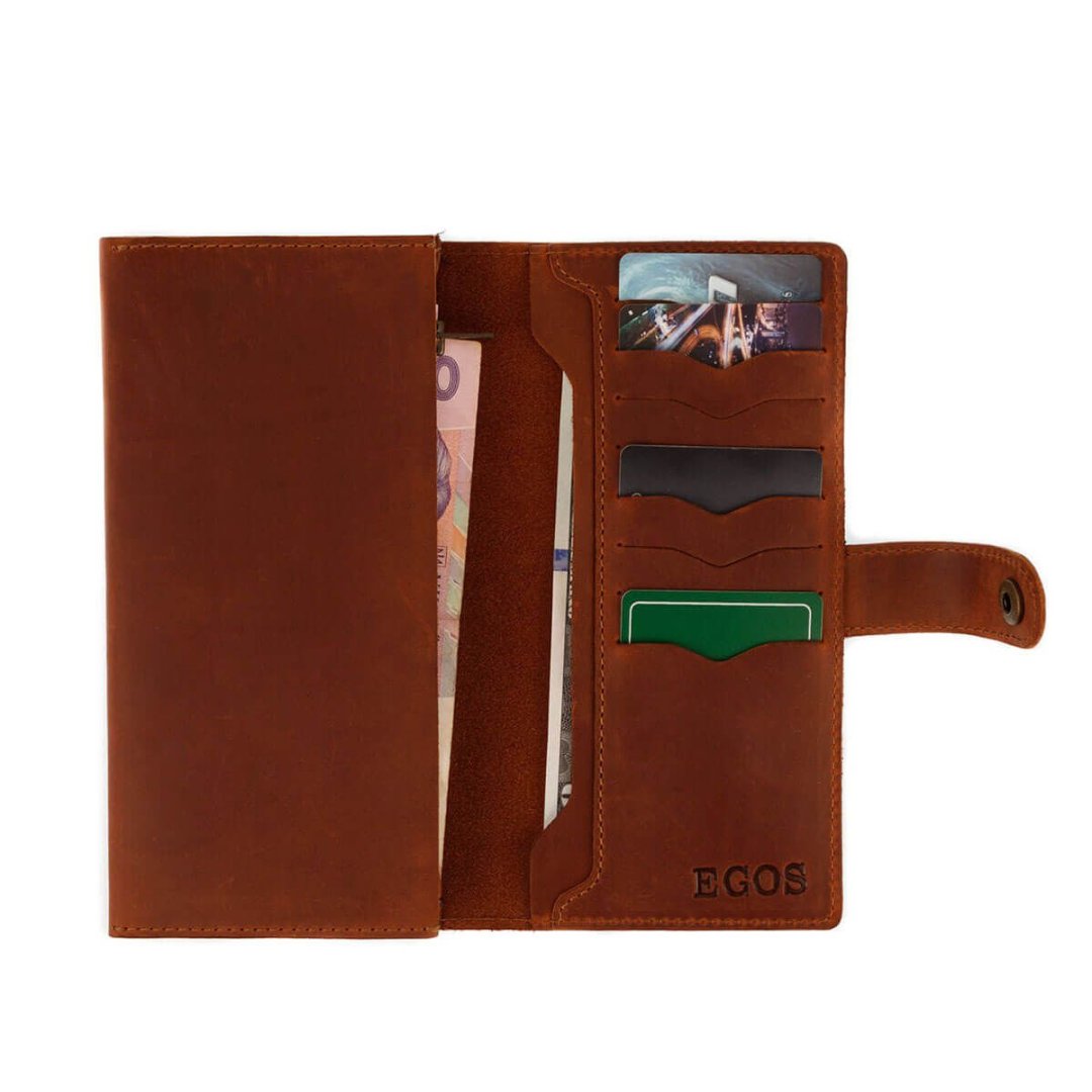 Кожаный кошелек EGOS