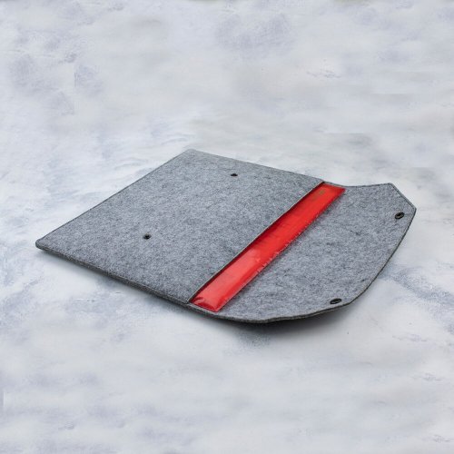 папка из войлока с логотипом