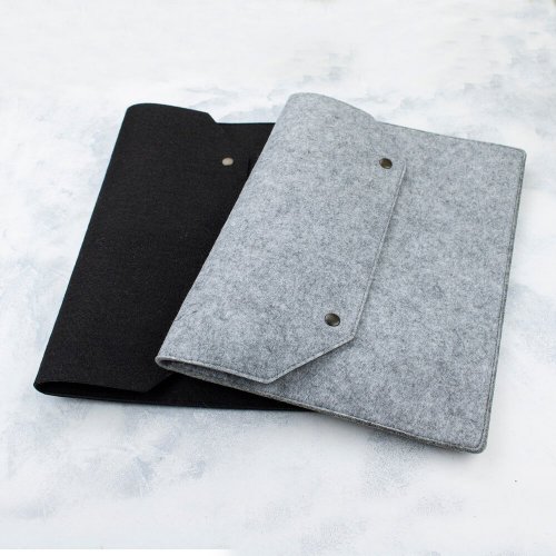 папка из фетра с логотипом компании