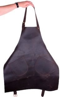 Пошив фартуков из кожи