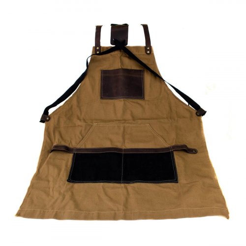 Пошив фартуков из кожи