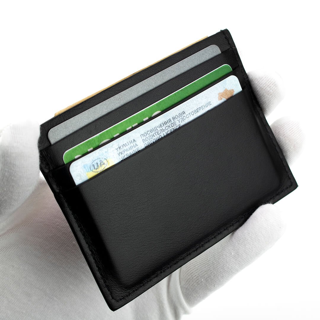 Картхолдер на 6 карт Black