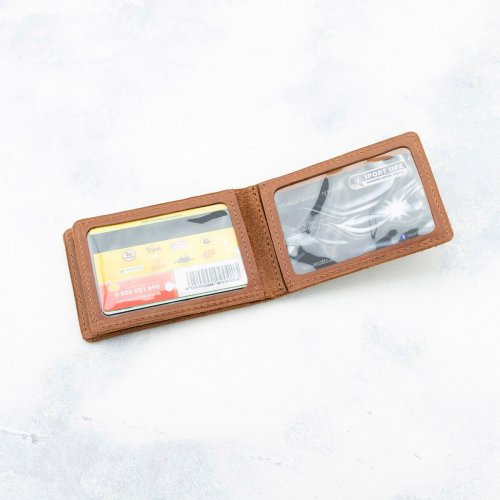 обкладинка для посвідчення тризуб шкіряна