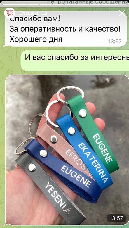 Брелоки с вашим логотипом