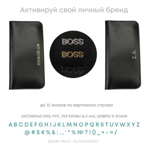 Кожаный чехол-кошелек для телефона до 6.7 дюймов