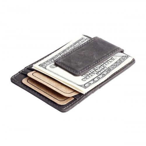 Кожаные зажимы для денег