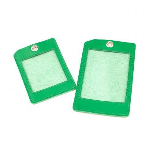 ценник из кожи