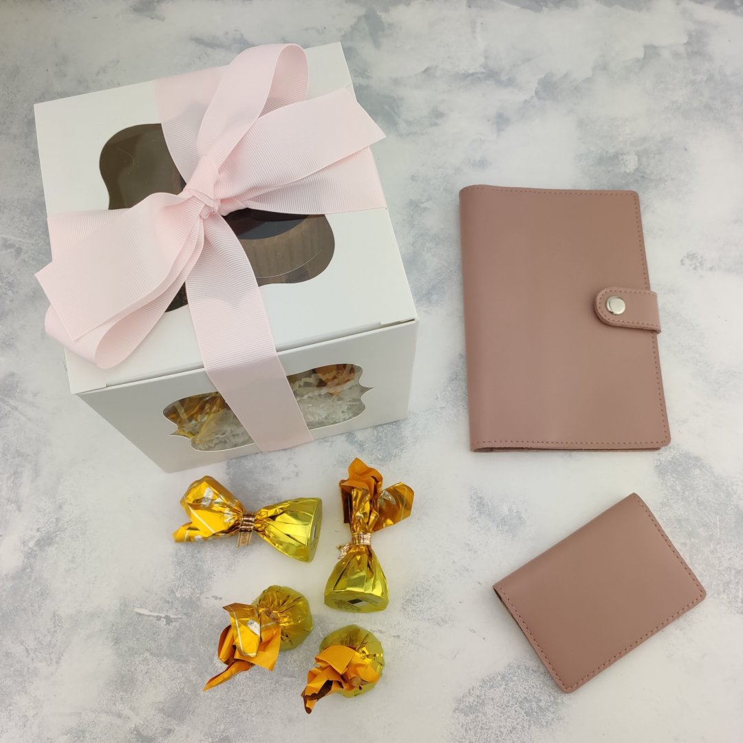 Шкіряні обкладки, холдери візитівниці гуртом