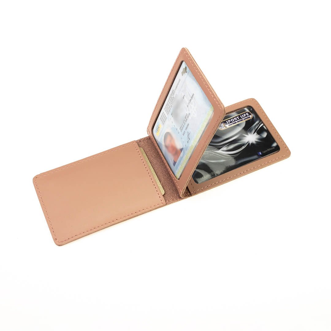 Обложка для удостоверения EGOS Тризуб Pink