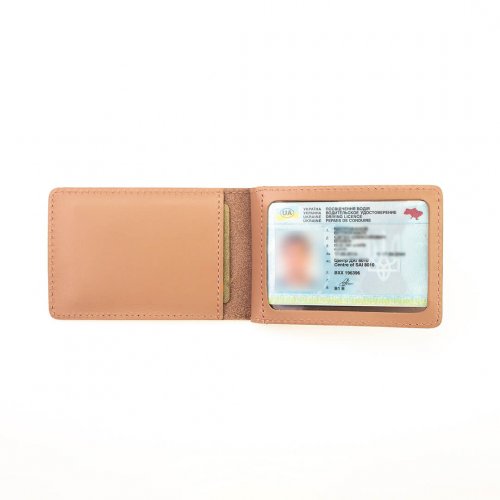 Обложка для удостоверения EGOS Тризуб Pink