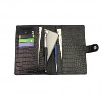 Портмоне холдер Black Croco