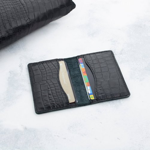 карт холдер из кожи на 4 карты